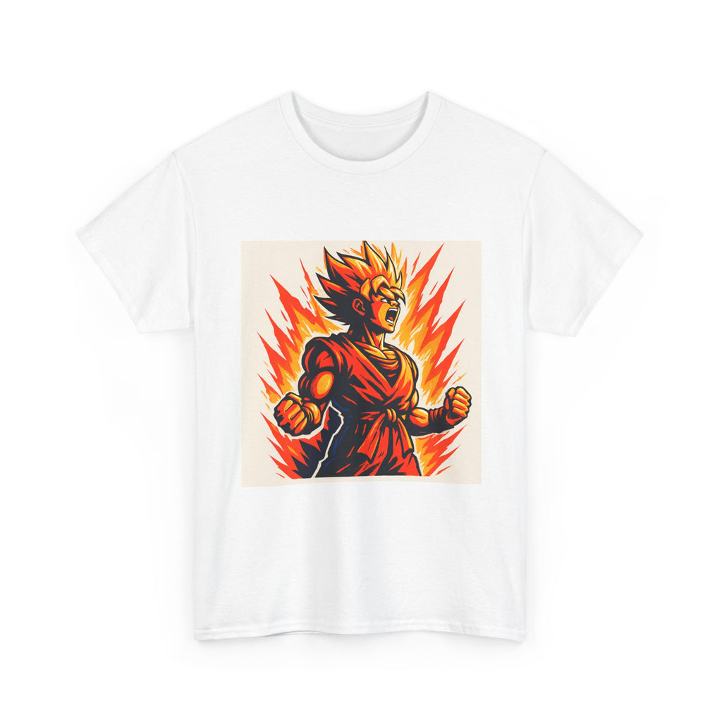Energy Burst Unisex Tee – Perfect for Anime Fans, Gift for Birthdays, Casual Wear, Comic Con Merchandise, Geek Culture Apparel