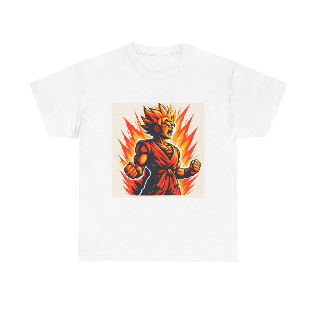 Energy Burst Unisex Tee – Perfect for Anime Fans, Gift for Birthdays, Casual Wear, Comic Con Merchandise, Geek Culture Apparel